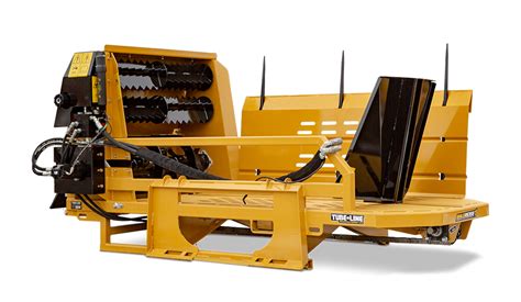 skid steer mounted bale processor|bale shredder for skid steer.